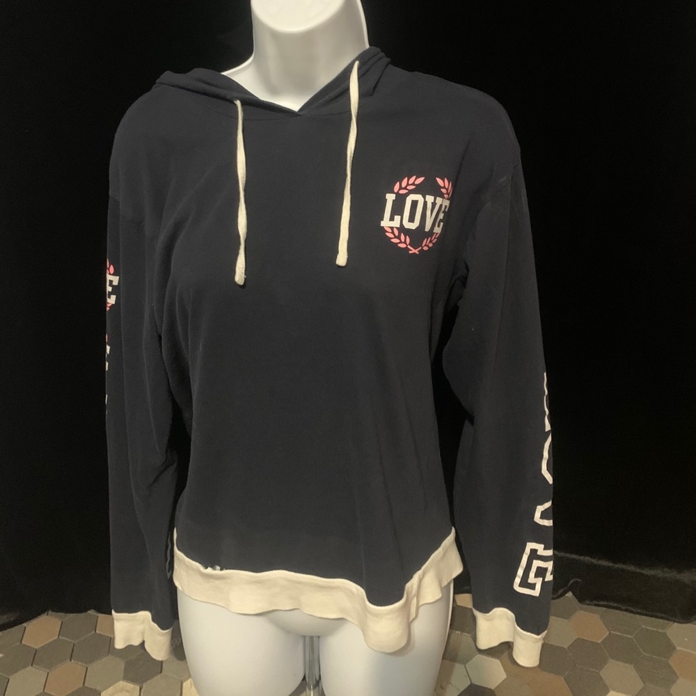 On fire hoodie
